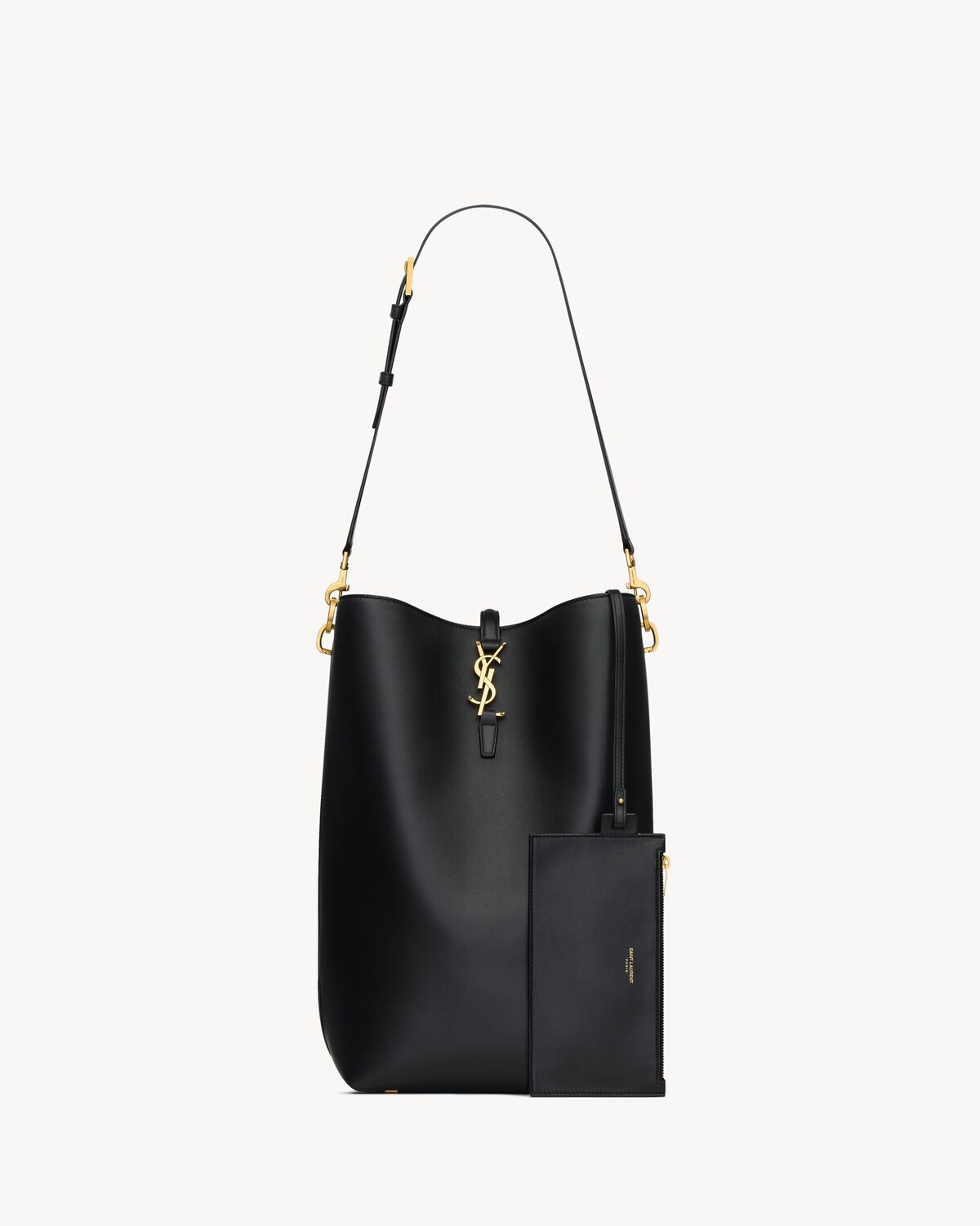 YSL Le 37 Long In Grained Leather - Image 2